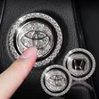 Toyota/Honda Push-Start Button Decorative Ring Covers - 2