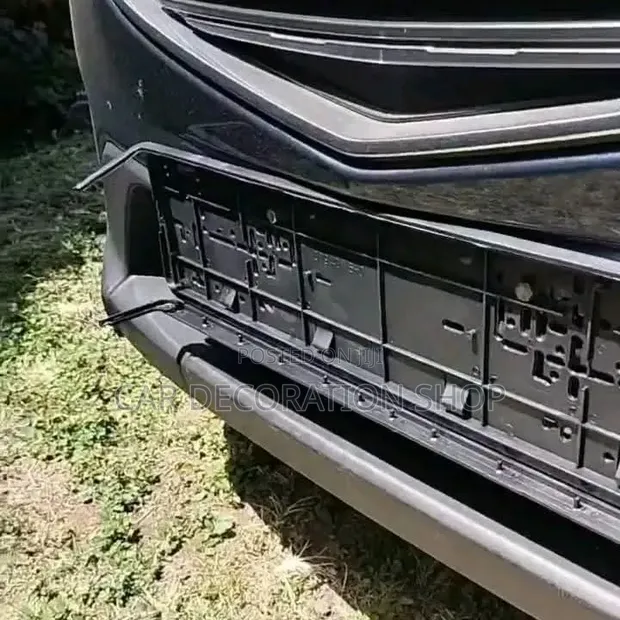 New Generation License Plate Holder (Plastic/Metallic) - 1
