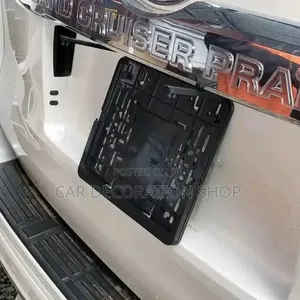 New Generation License Plate Holder (Plastic/Metallic)