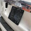 New Generation License Plate Holder (Plastic/Metallic) - 2