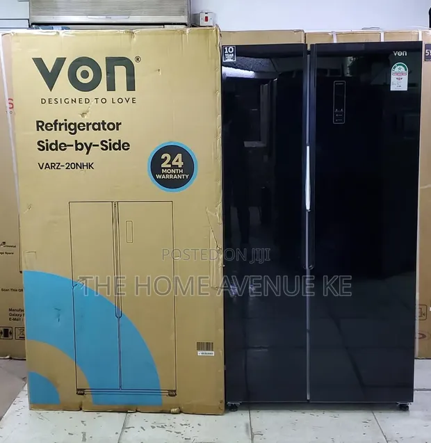 Von 429 Litres Side by Side Refrigerator - 1