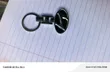 3D Metallic Hyundai Keychain Keyring na Oval Plate - 1