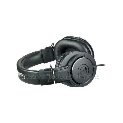 Audio-Technica ATH-M20x Monitor Headphones (Black) - 1