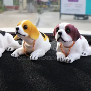 Flocking Resin Bobblehead/Nodding Animal Ornament