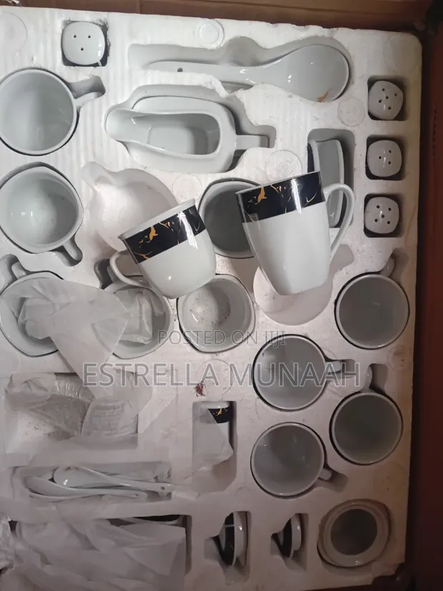 Tiger Ceramic Dinner Set - 120 Pieces - 1