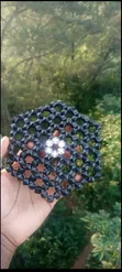 Coasters za Meza Zilizotengenezwa Kwa Mikono Kwa Shanga - 2