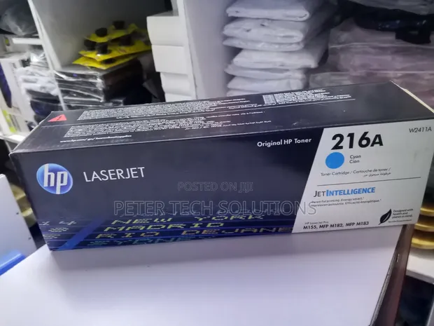 HP 216A Cyan Original LaserJet Toner Cartridge (W2411A) - 1