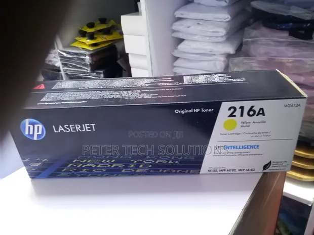 HP 216A Yellow Original LaserJet Toner Cartridge (W2412A) - 1