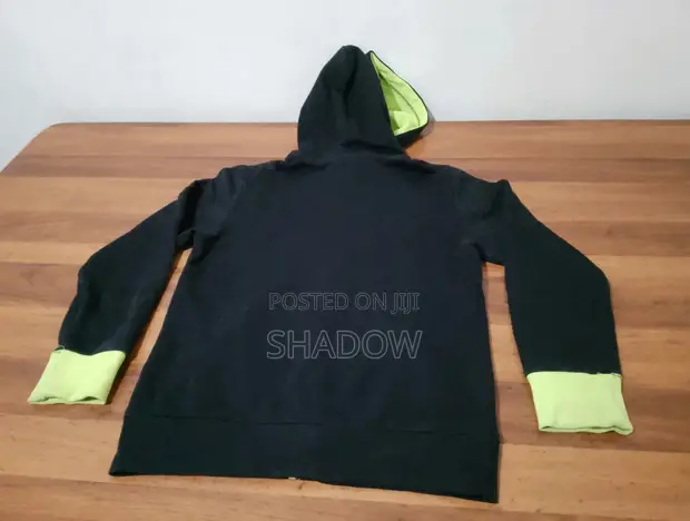 AKT Clothing Black and Green Hoodie - 1