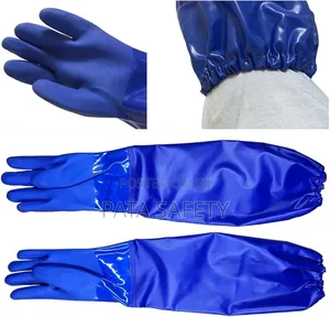 Long PVC Safety Gloves