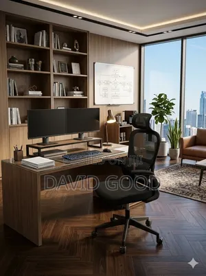 Boss Office Products Meza ya Metali na Kiti cha Mwenyekiti wa Mesh