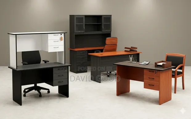 Boss Office Products Dawati la Ofisi ya Nyumbani la Mstatili - 1
