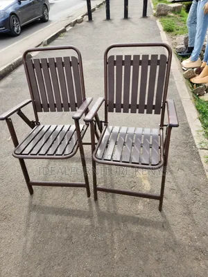 Brown Foldable Chair - Brand New