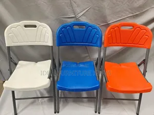 Foldable Plastic Chair - Brand New