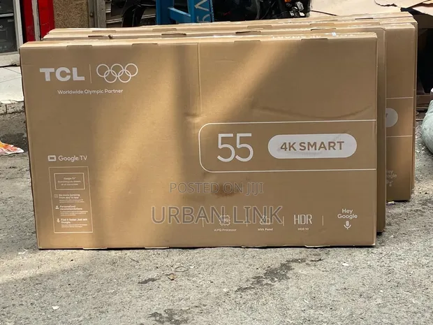 TCL 55 Inch V6D 4K HDR Smart TV (2026) - 1