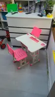 Children's Study Desk and Chair Set - Pink - 3