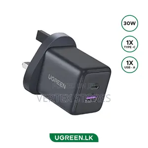 Ugreen X516 30W GaN Fast Charger (USB-C + USB-A)