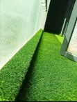 Udongo wa Balcony Corridor wa Kudumu - Mikeka ya Nyasi Bandia ya Kijani - 2