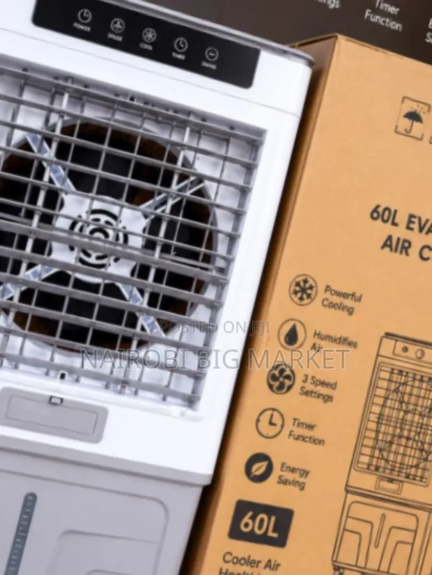 60L Evaporative Air Cooler - Mpya Kabisa - 1