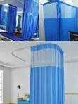 Hospital Curtain Track & Partitioning Curtains - 2
