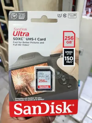 Kadi ya Kumbukumbu ya SanDisk 256GB Ultra SDXC UHS-I U1