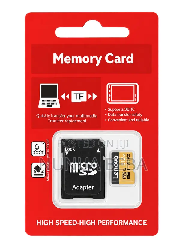 512GB Micro SD Memory Card na Adapter - 1