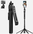 C12 AI Tracking Selfie Stick & Tripod - Black - 2