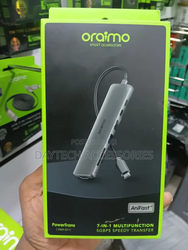 Oraimo PowerTrans 7-in-1 USB-C Hub (OUH-511) - 1