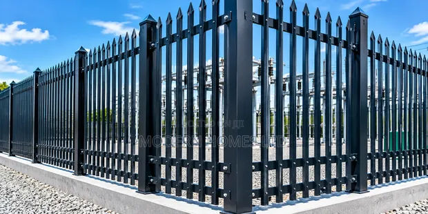 Fencing ya Usalama ya Premium Steel Palisade – Uuzaji na Usakinishaji - 1