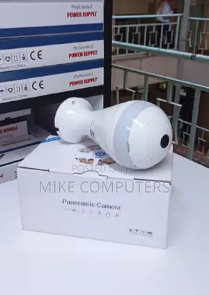 V380 Bulb Light Wireless IP Camera 360° View 960p HD