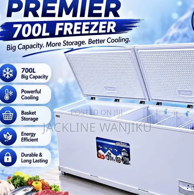 Freezer ya Premier ya Lita 700 - Mpya Kabisa - 1