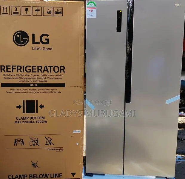 LG Side-by-Side Fridge 519L No Frost - 1