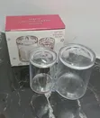 2-in-1 Acrylic Cotton Swab & Makeup Brush Holder - 2