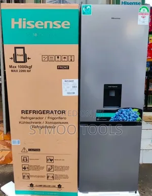 Hisense Double Door Fridge Bottom Freezer 268L No Frost