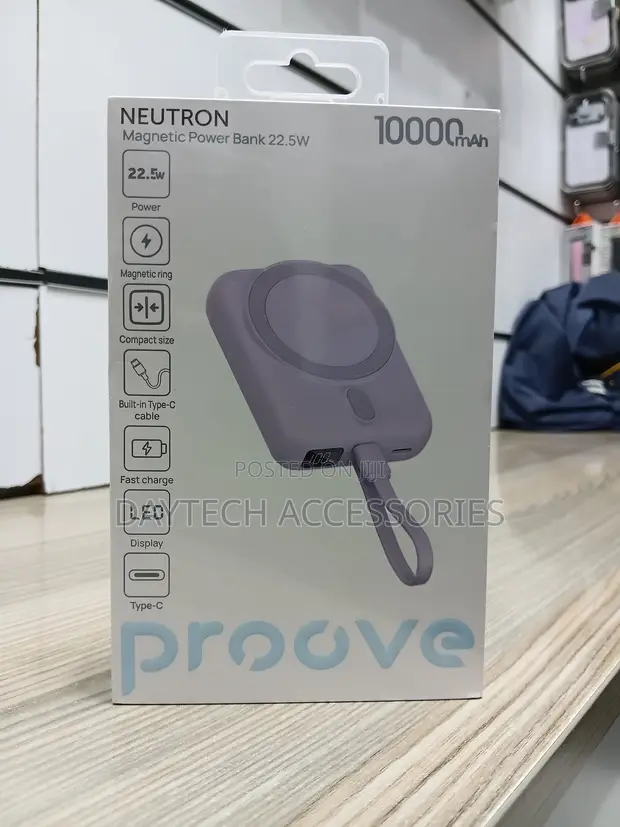 Proove Neutron Magnetic Power Bank 10000mAh 22.5W - 1