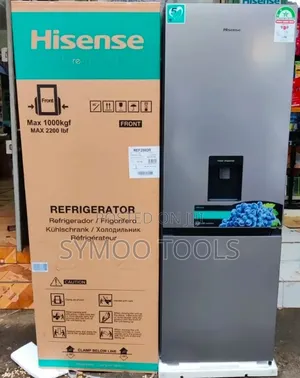 Hisense Fridge Mlango Mbili Freezer Chini 292L na Dispenser