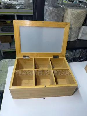 Wooden Tea Bag Organizer