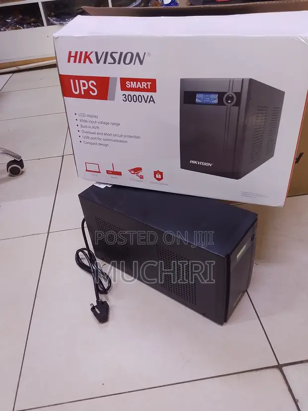 Hikvision 3KVA UPS DS-UPS3000 (1800W) - 1