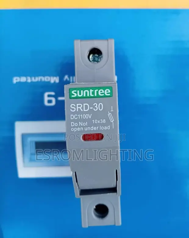 Suntree SRD-30 30A DC Solar Fuse Holder - DC1100V - 1