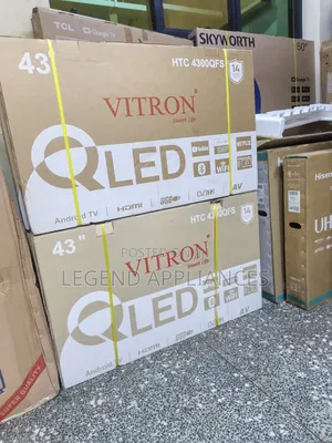 Vitron 43" QLED Smart Android TV HTC4300QFS