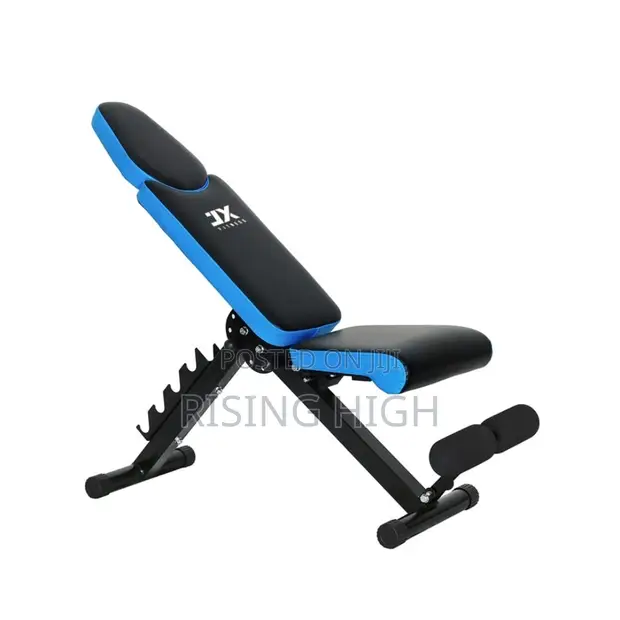 JX-503B Adjustable Utility Bench yenye Dumbbell Rack - 1