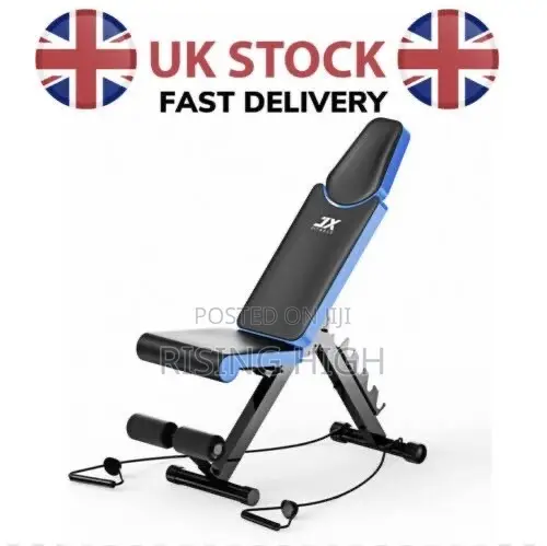 JX-503B Adjustable Gym Bench with Dumbbell Rack - 1