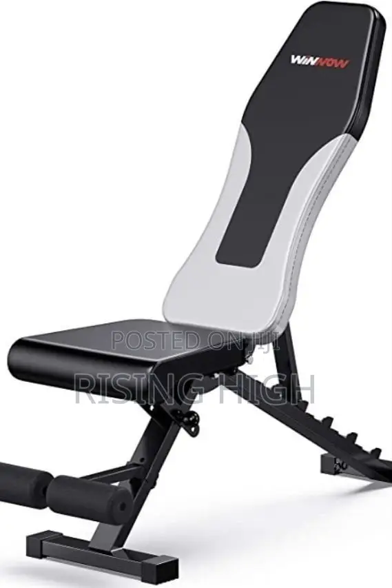 JX Multipurpose Adjustable Gym Bench with Dumbbell Rack - 1
