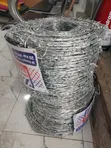 Wayafire ya Barbed ya Steel ya Galvanized 610m - 2