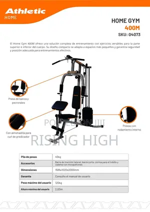 Athletic Home Multigym 400M