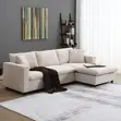 Sofa ya Kisasa ya Viti Vitatu kwa Sebule - 2