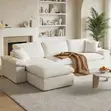 Sofa ya Kisasa ya Viti Vitatu kwa Sebule - 3