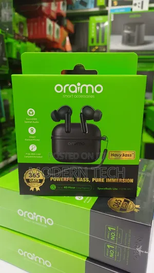 Oraimo SpaceBuds Lite OTW-324 with Anti-Lost Lanyard