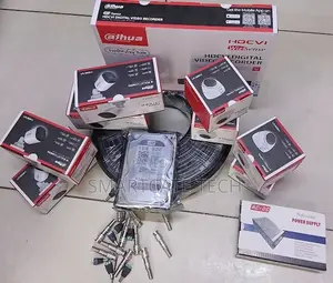 Dahua mfumo wa CCTV wa chaneli 8 na kamera 8 za dome/bullet