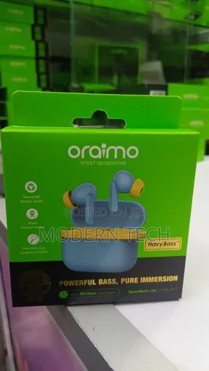Oraimo SpaceBuds Lite OTW-324 with Anti-Lost Lanyard